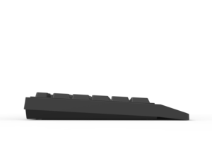 ODM Teclado de oficina de perfil bajo de tamaño completo Teclado de computadora con cable USB para Windows Mac PC Laptop Teclado de proyección DE NUEVO ESTILO
