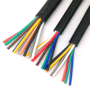 高品质铜芯导体电气RVV 2x 0.75mm 4x2.5mm 3x0.75mm2 4x1.5mm2电力电缆 - Product Image 2