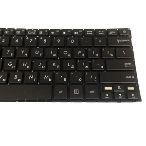 新的RU笔记本电脑黑色键盘适用于Asus u330 UX330UA UX330CA俄罗斯键盘，带背光无框架更换内部 - Product Image 5