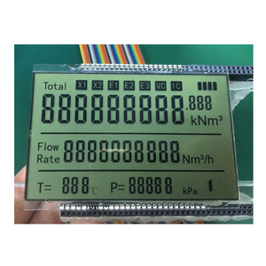 Passen Sie die reflektierende 3-stellige 28-PIN-LCD-Anzeige 7 Segment 3,3 V postitive LCD-Glasscheibe für den Energie zähler an - Product Image 6