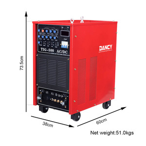 TIG500P高质量大功率Maquina AC DC TIG焊机，带脉冲功能，弧焊机有利于铝焊 - Product Image 2