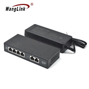WanglinkパッシブPoEスイッチ100Mbps 4ポートPoe 2アップリンクポート非標準PoEスイッチ24V 12V入力 - Product Image 3