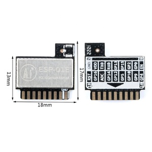 ESP-01 ESP-01E ESP8285シリアルポートからWiFiワイヤレスモジュールESP8266透過伝送UART IIC I2C SPIインターフェース - Product Image 2