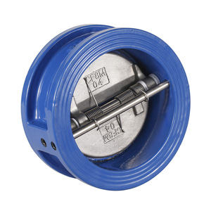 DN100 PN16 เช็ควาล์วชนิดเวเฟอร์แผ่นคู่สําหรับการใช้งานน้ํามัน - Product Image 3