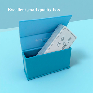 Yumuşak dokunuşlu kaplama ve motivasyon teklifleri ile çevre dostu özel onay kart oyunu - Product Image 4