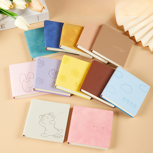 高价值可爱迷你口袋书记事本方形手册空白横线网格笔记本批发 - Product Image 1