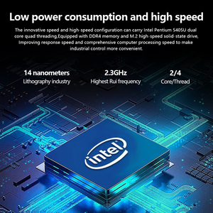 Adipcom MFC-1801 Industrial <strong>Desktop</strong> <strong>Computer</strong> Mini PC Intel Pentium 5405U 2*RS232 DDR4L WIFI OS Support Win10/<strong>Linux</strong> Ubuntu/Centos - Product Image 4