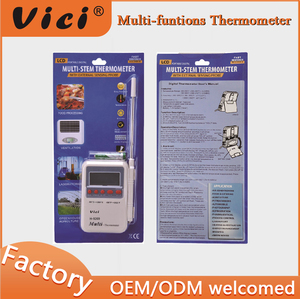 <strong>Temperature</strong> High Low Alarm <strong>Function</strong> Accurate H-9283 Thermometer From VICIMETER