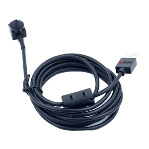 Invisible 1.0MP 1280*720 Super Mini Cámara USB 2,5mm lente estenopeica Sensor CMOS de alta velocidad 15*15mm Color para examen cercano - Product Image 1
