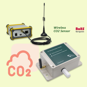 CO2測定装置CO2メーターデジタル空気品質モニターCO2 VOCガス検出器センサー - Product Image 1