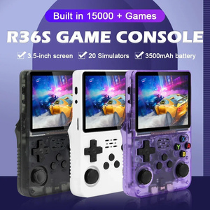R36S Retro palmare schermo da 3.5 pollici Console di gioco R35S Open Source Linux sistema 15000 + giochi portatile lettore Video Console R36s - Product Image 4