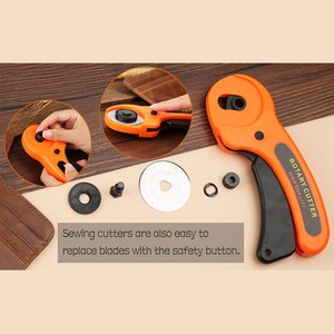 ロータリーカッター45mmカード紙縫製キルティングローラー生地カッティングテーラーはさみツールドレス服作りDIYツール - Product Image 6