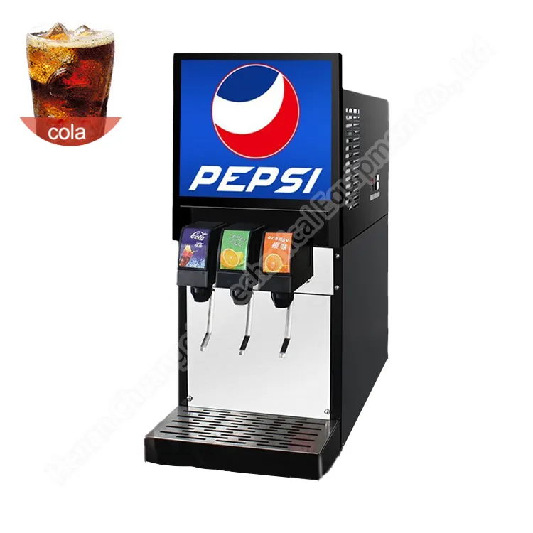 Dispensador Pepsi Fuente de bebidas carbonatadas Máquina Expendedora de coque