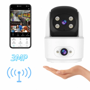 O-kam 2.4GHz WiFi Indoor Security Camera AI Humanoid Detection Night Vision SD Card Storage for Home Baby's Room CCTV <strong>Monitor</strong> - Product Image 1