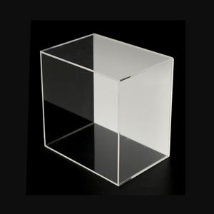 Caja de acrílico transparente minimalista personalizada caja de vitrina de acrílico transparente con tapa Cubo de caja de acrílico de plexiglás - Product Image 3