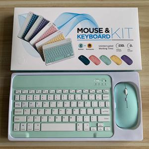 OEM inalámbrico recargable Mini teclado y ratón Kit para computadora móvil tableta portátil teclado y ratón Kit - Product Image 1