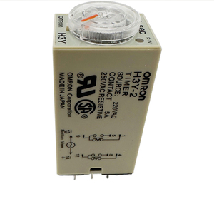 รีเลย์ H3Y-2เวลา0-10วินาทีอะไหล่ลิฟต์ใช้ได้กับรีเลย์จับเวลาชนิด Xizi otis Omron - Product Image 1