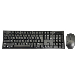 Combo de teclado y ratón portátil para ordenador de oficina, inalámbrico, OEM 2,4G, para ordenador portátil, escritorio, disponible en stock - Product Image 1