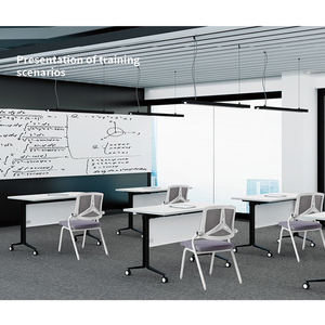 厂家直销办公家具椅可堆叠会议办公椅人体工程学无手臂 - Product Image 3