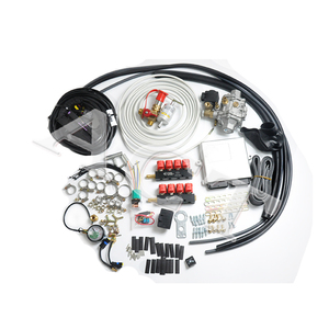 CNG/LPG Autogas Abgeschlossenes Kit für sequentielles Einspritz system/Mehr punkts ystem 8 Zylinder Dual Fuels Factory