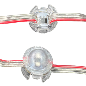 50mm Abstand DC12V WS2811 2 LEDs/Pixel 20mm LED Pixel Matrix Gitter bildschirm IP68 Klare Farbe RGB Voll farbe; 10*10/10*20/10*30Pixel