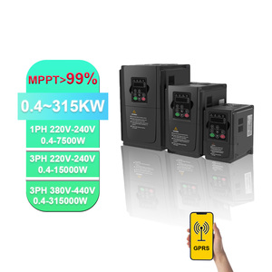 Inversor de frecuencia VFD Entrada monofásica (entrada trifásica) 220V, salida trifásica 220V 0.75KW/1.5KW/2.2KW/4KW/5.5KW/7.5KW VFD