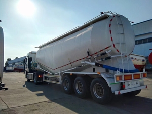 Benhong 2024 3 Axles <strong>50</strong> CBM Bulk <strong>Cement</strong> Truck Pneumatic Trailer <strong>Cement</strong> <strong>Bulker</strong> for Sale Near Me