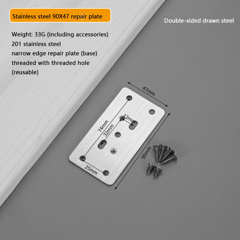 Base Repair Plate SS 201 Non-Magnetic