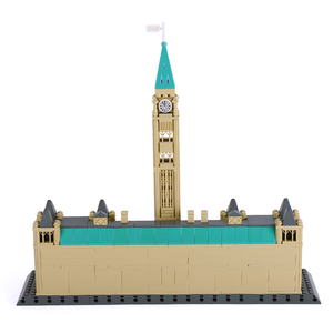 4221有名な建設プラスチックビルドブロックビルディングブロックアーキテクチャワールドシティランドマークカナダ議会ブロック - Product Image 3