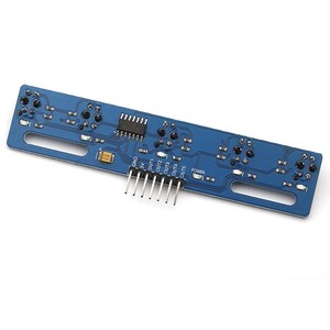 Sensor de seguimiento de 5 vías Módulo de sensor infrarrojo Tcrt5000 para componentes electrónicos