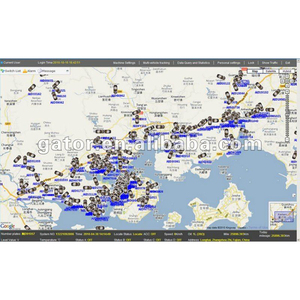 高度稳定的 GPS 跟踪软件管理汽车卡车巴士物流软件