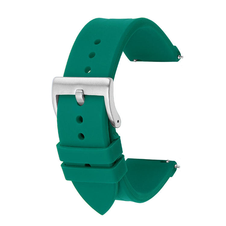fibbia verde+argento