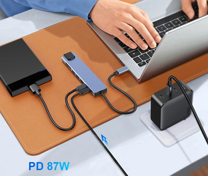 SIPU高端8合1 USB C集线器7合1 6合1 5合1 4合1单USB连接，带HDMI SD C型笔记本电脑扩展坞 - Product Image 4