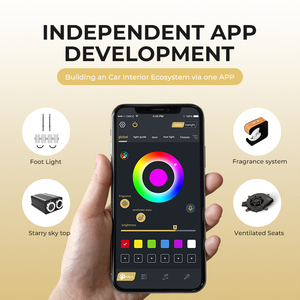 'CARDI' K3 için evrensel şerit LED kiti araç modifikasyonu ortam ışıkları araç aksesuarları kitleri için yeni otomatik Retrifit kullanımı - Product Image 5