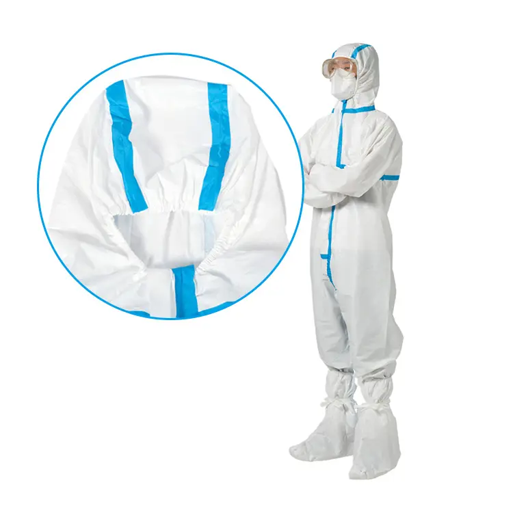Medical Waterproof Disposable Coverall PP Coverall