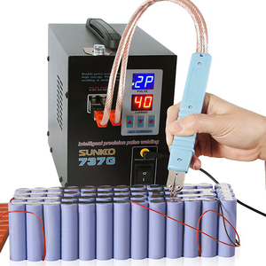 新的 diy 737G 双数字脉冲小焊机 18650 英文面板电池点焊机 - Product Image 5