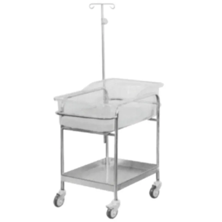 New Arrival Multifunction Babies Medical Cart Stainless Steel Trolley