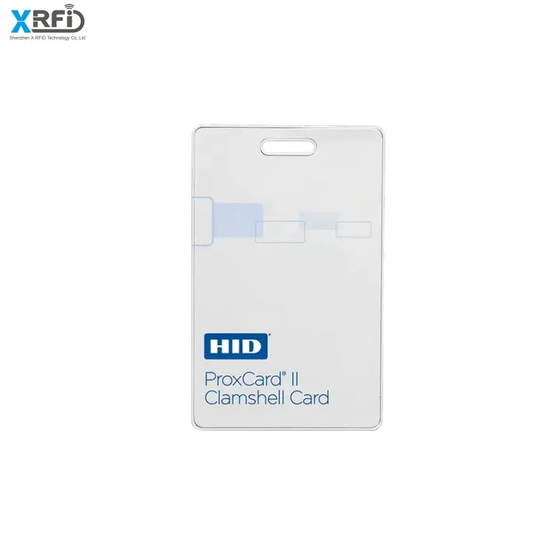 थोक रैफिड क्लैमशेल कार्ड 1.8 मिमी मोटाई 125 खज आरफिड एक्सेस कंट्रोल कार्ड क्लैमशेल निकटता कार्ड