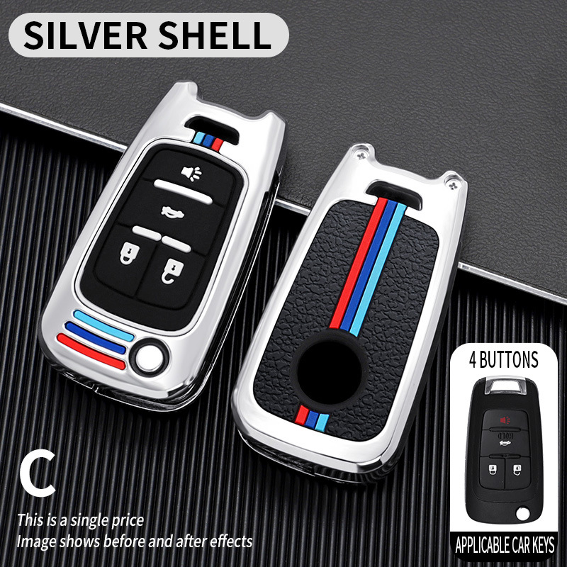 C 4 clés argent coque simple