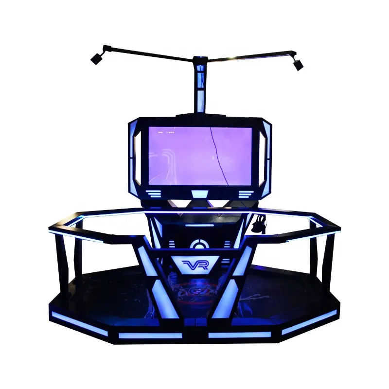 VR octave space single amusement equipment standing platform vr shooting dance entertainment equipment 100 kinds of games