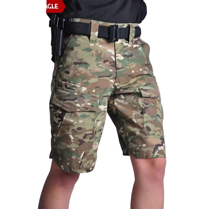 O Preço Mais Baixo uniforme homens shorts esportes homens boxer shorts camuflagem calças curtas