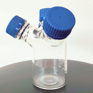 Dört boyunlu Tiandi Lab 500ml borosilikat cam HPLC Solvent reaktif şişesi - Product Image 2