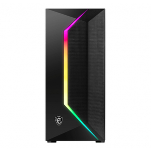 MSI MAG VAMPIRIC 100L bilgisayar kasası Mid-Tower şasi oyun ofis masaüstü bilgisayar ev sahibi siyah şasi - Product Image 2