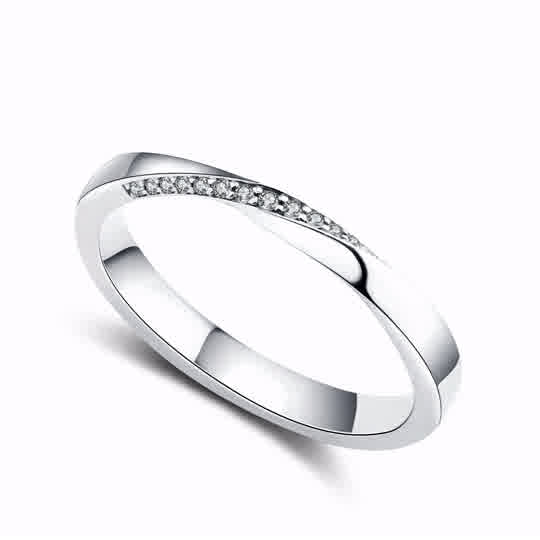 14K White Gold