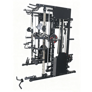 वजन स्टैक्स के साथ एक वाणिज्यिक होम जिम स्मिथ मशीन में अंतिम सभी ताकत प्रशिक्षण फिटनेस प्रणाली - Product Image 4