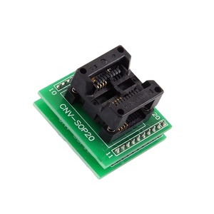 Fornitura di alta qualità SOP8 Wide Body IC blocco di prova blocco Burn-In blocco di programmazione SOP8 a DIP8