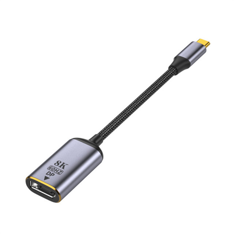 Gris DP adatper avec fil/2.1 version