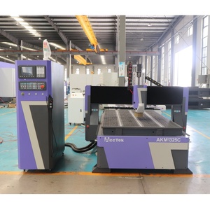 Gran oferta, máquina enrutadora de anidamiento CNC de 3 ejes, corte de madera contrachapada, 9kw, cambio automático de herramientas, máquina enrutadora CNC Atc para muebles - Product Image 1