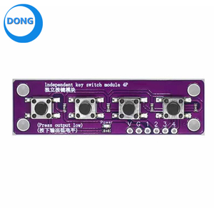Berühren Sie das Viertasten-Schalter modul, das mit dem Arduino Development Board kompatibel ist. Kompatibel mit dem Raspberry Pi 51 Micro controller Kit