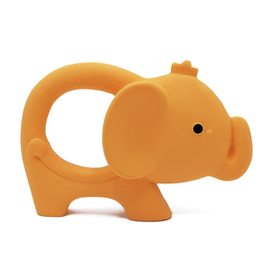Bán Buôn Đồ Chơi Gặm Nướu Bằng Cao Su Tự Nhiên Cảm Giác Thân Thiện Với Môi Trường Vòng Gặm Nướu Cho Bé Hình Con Voi - Product Image 5